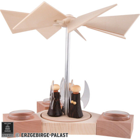 1-Tier Pyramid Hexagonum Angels - 20 cm / 7.9 inch