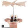 1-Tier Pyramid Hexagonum Angels - 20 cm / 7.9 inch