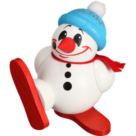 Räuchermännchen Cool-Man Skifahrer - 11 cm