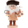 Räuchermännchen Wichtel Pyramidenbauer - 28 cm