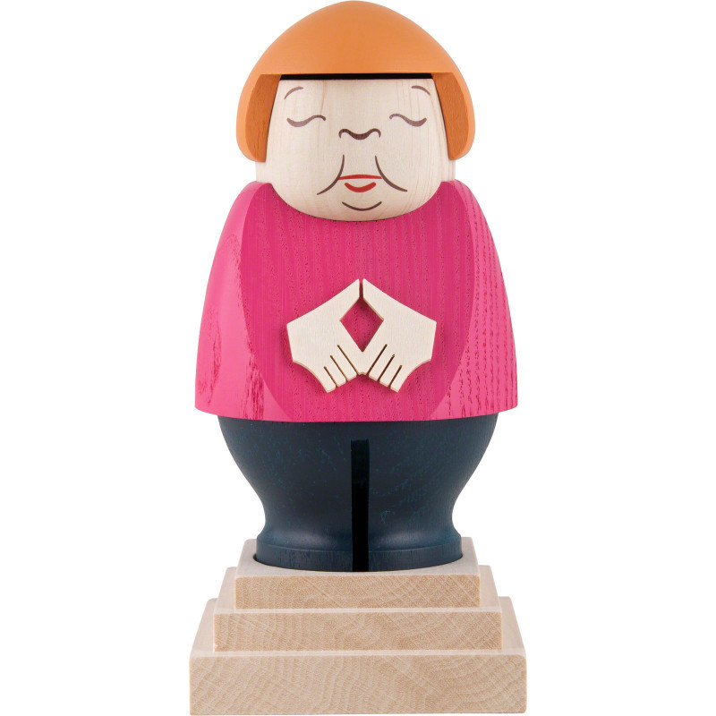 Smoker - Chancellor Angela Merkel - Pink Blazer - 14 cm / 5.5 inch