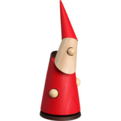 Räuchermännchen Weihnachtsmann farbig - 22 cm
