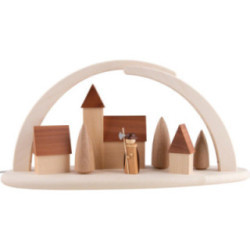 Modern Light Arch - Nightwatchman - 42x21 cm / 16.5x8.3 inch