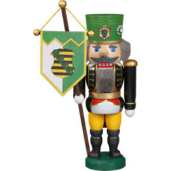 Nutcracker- Saxon Miner with Ancient - 25 cm / 9.8 inch