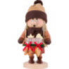 Räuchermännchen Wichtel Striezel Mädchen - 29 cm