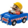 Smoker - Construction Worker - Ball Figure - 10 cm / 3.9 inch