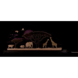 Motive Light "Safari" - 47x19,6 cm / 18.5x7.7 inch