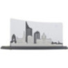 Motive Light "Leipzig Panorama" - 47x23 cm / 18.5x9 inch
