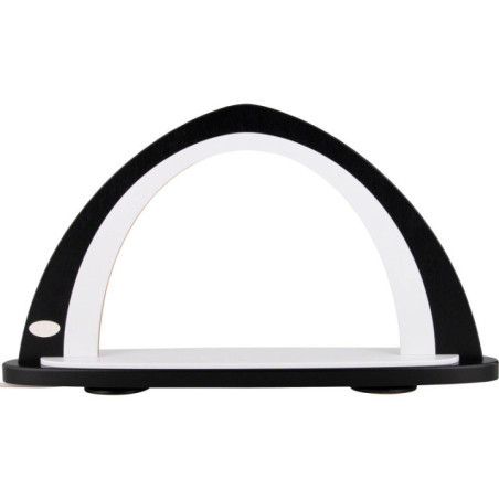 Light Arch without Figurines - Black/White - 52x29,7 cm / 20.5x11.7 inch