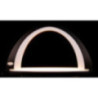 Light Arch without Figurines - Black/White - 52x29,7 cm / 20.5x11.7 inch