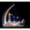 Light Triangle - "Maritim" - 52x53,5 cm / 20.5x21.1 inch