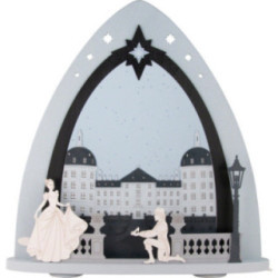 Light Triangle - "Moritzburg" - 52x53,5 cm / 20.5x21.1 inch
