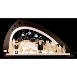 Candle Arch - "Original Ore Mountains Christmas" - 66x33,8 cm / 26x13.3 inch