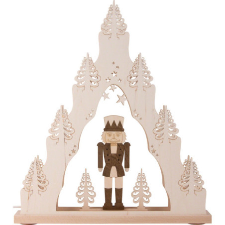 Light Triangle "Nutcracker" - 38x43 cm / 15x16.9 inch