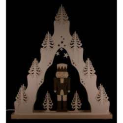 Light Triangle "Nutcracker" - 38x43 cm / 15x16.9 inch