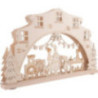 Candle Arch - "Secret Santa's Workshop" - 52x32 cm / 20.5x12.6 inch