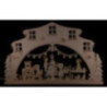 Candle Arch - "Secret Santa's Workshop" - 52x32 cm / 20.5x12.6 inch