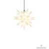 Herrnhuter Moravian Star A4 White Plastic - 40cm/16 inch