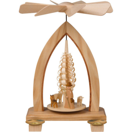 1-Tier Pyramid - Sheep - Natural - 26 cm / 10.2 inch