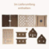 Handicraft Set - Smoking Hut - Gingerbread House - 10,5 cm / 4.1 inch