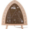 Light Triangle "Hansel and Gretel" - 30x32 cm / 11.8x12.6 inch