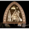 Light Triangle "Hansel and Gretel" - 30x32 cm / 11.8x12.6 inch