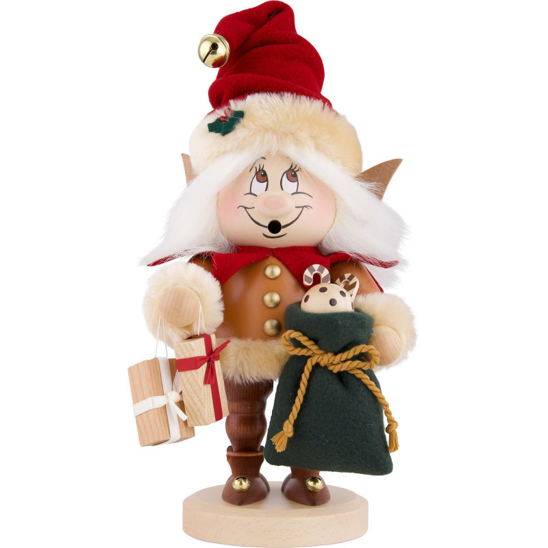 Räuchermännchen Wichtel Weihnachtselfe - 31,5 cm