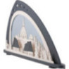 Candle Arch - "Seiffen" - 66x33,8 cm / 26x13.3 inch