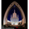 Light Triangle - "Church of Our Lady" - 52x53,5x9 cm / 20x21x3.5 inch