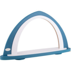 Light Arch without Figurines - Blue/White - 52x29,7 cm / 20.5x11.7 inch