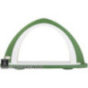 Light Arch without Figurines - Green/White - 52x29,7 cm / 20.5x11.7 inch