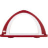 Light Arch without Figurines - Bordeaux/White - 52x29,7 cm / 20.5x11.7 inch