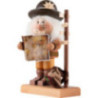 Räuchermännchen Wichtel Weltenbummler - 29,5 cm
