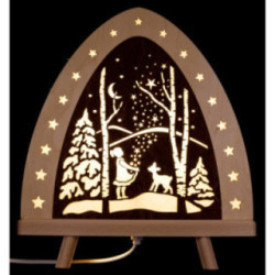 Light Triangle "Star Money" - 30x32 cm / 11.8x12.6 inch