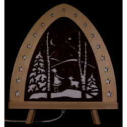 Light Triangle "Star Money" - 30x32 cm / 11.8x12.6 inch