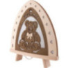 Light Triangle "Brummel" - 30x32 cm / 11.8x12.6 inch
