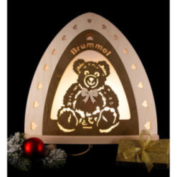 Light Triangle "Brummel" - 30x32 cm / 11.8x12.6 inch