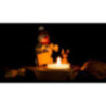 Candle Holder - Snowman with Snow Shovel - 8,5 cm / 3.3 inch