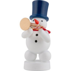 Snowman Musician with Trumpet - 8 cm / 3 inch