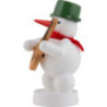 Schneemann Musikant mit Gitarre - 8 cm