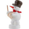 Schneemann Musikant mit Xylophon - 8 cm