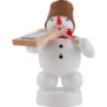 Snowman Musician with Washboard - 8 cm / 3 inch