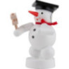 Snowman Musician with Ratchet - 8 cm / 3 inch