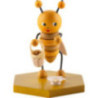 Bee with Flower Basket - 8 cm / 3.1 inch