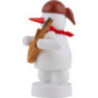 Schneemann Musikant mit E-Gitarre - 8 cm