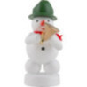 Schneemann Musikant mit Horn - 8 cm