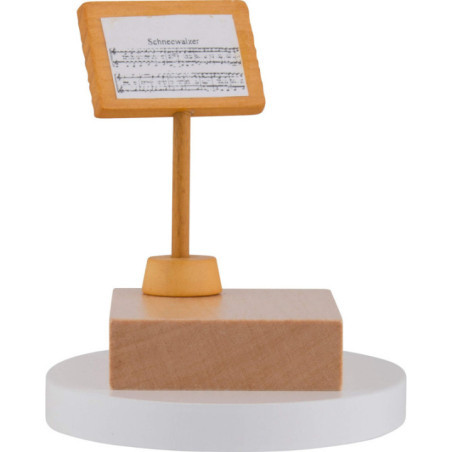 Notenpult für Schneemann-Dirigent - 7 cm