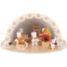 Igloo Bakery - Snowmen Bakers - 35x18 cm / 13.8x7.1 inch
