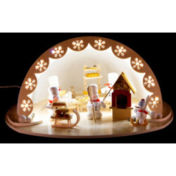 Igloo Bakery - Snowmen Bakers - 35x18 cm / 13.8x7.1 inch