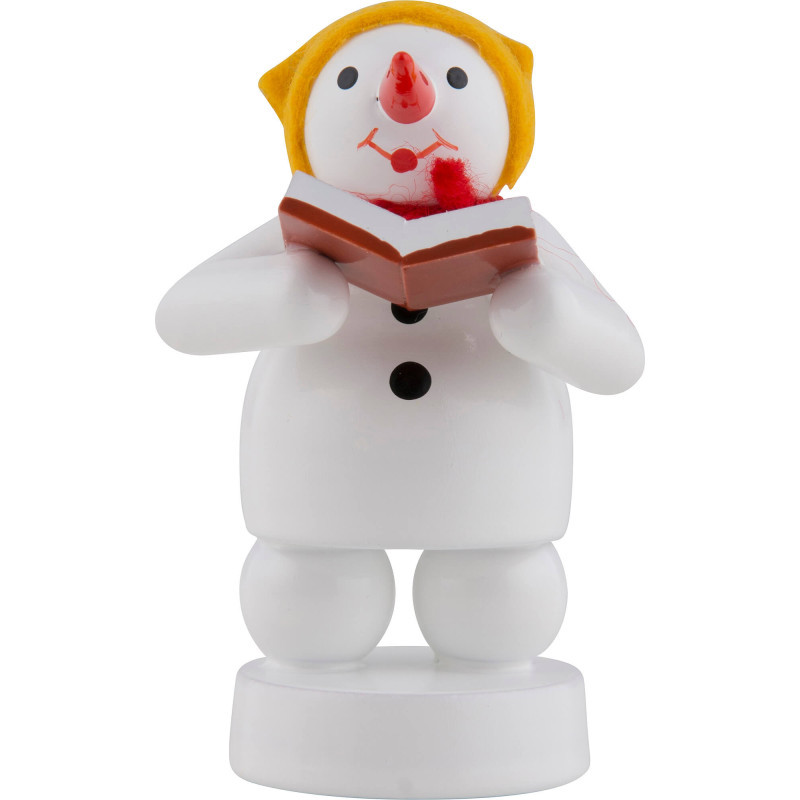 Schneemann Musikant Sängerin - 8 cm